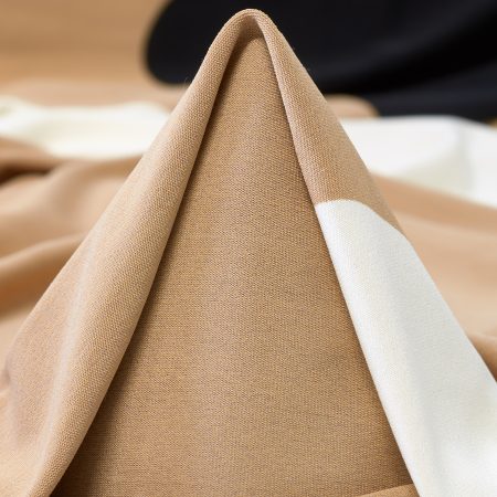 JERSEY, VISCOSE, SILK, IRISH CREAM&RAVEN BLACK