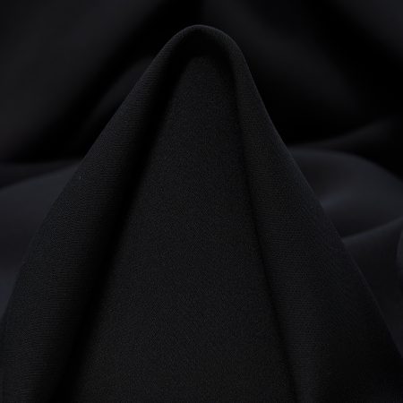 CRÊPE DE CHINE, SILK, CAVIAR