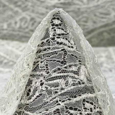 LACE, VISCOSE BLEND, SNOW WHITE