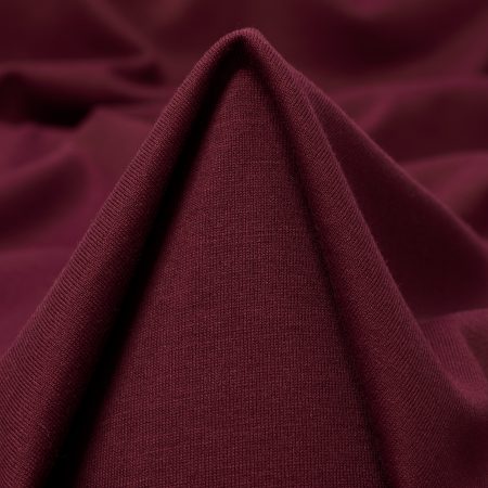JERSEY, COTTON, MELANGE, CABERNET