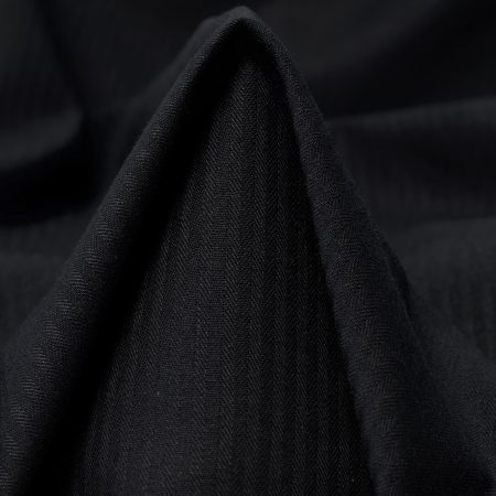 POPLIN, COTTON, TONE ON TONE, RAVEN BLACK