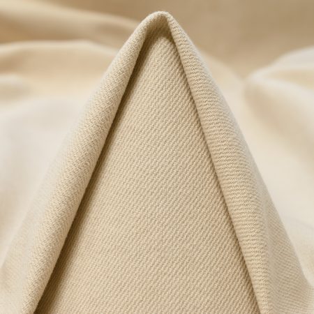 TWILL, COTTON, BONE WHITE