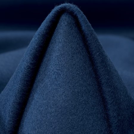 DRAP, VIRGIN WOOL, CASHMERE, TRUE NAVY