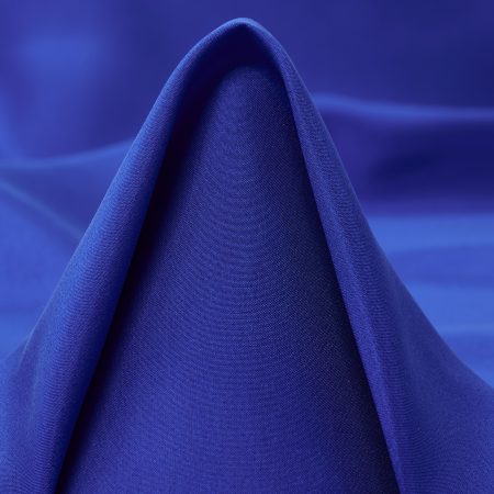 SATIN, SILK, SHIMMERING, LAPIS BLUE