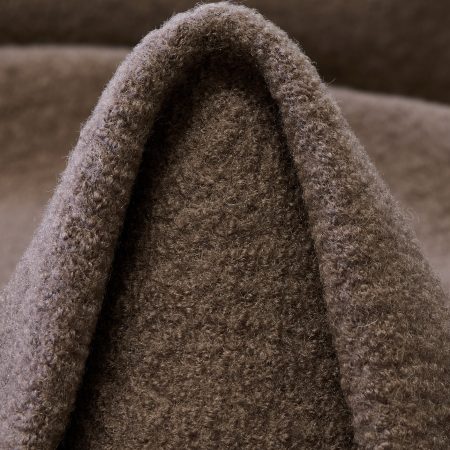 BOUCLÉ, BOILED WOOL, VIRGIN WOOL, FOSSIL