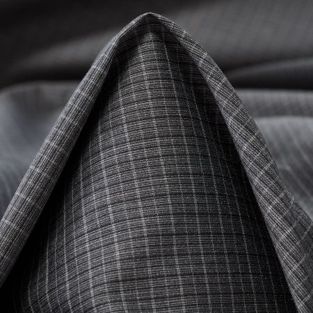 LIGHT COTTON, MICRO DESIGN, SILK, STEEL GRAY