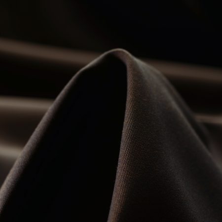 CHAMBRAY, COTTON, SHIMMERING, DEEP MAHOGANY