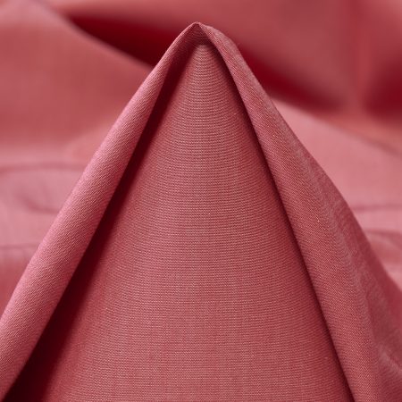 CHAMBRAY, COTTON, SHIMMERING, BAROQUE ROSE