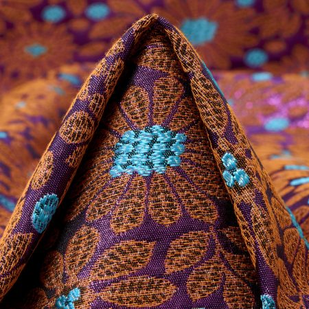 JACQUARD, LUREX, FLORAL, CRYSTAL SEAS&PUMPKIN SPICE