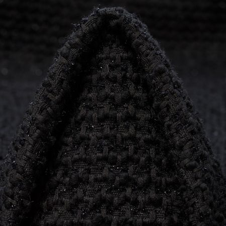 CHANEL, COTTON BLEND, LUREX, RAVEN BLACK