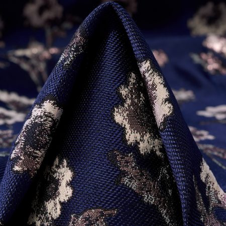 JACQUARD, ACETATE, FLORAL, PARISIAN NIGHT&ROSEWATER