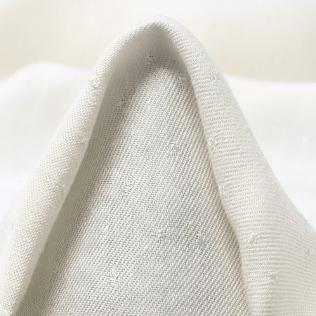 JACQUARD, LINEN, VISCOSE, SNOW WHITE
