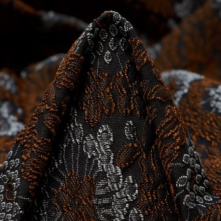 JACQUARD, FLORAL, DUSTED CLAY&ANCIENT WATER