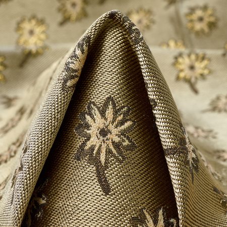 JACQUARD, FLORAL, GILDED BEIGE&PERFECTLY PALE