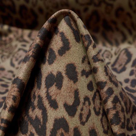 VEGAN LEATHER, ANIMAL, PRALINE