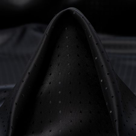 LINING, VISCOSE, DOTS, RAVEN BLACK