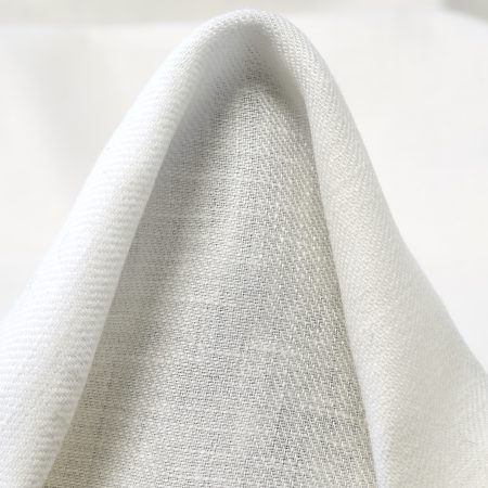 TWILL, LINEN, BRILLIANT WHITE
