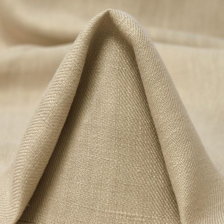 TWILL, LINEN, FEATHER GRAY