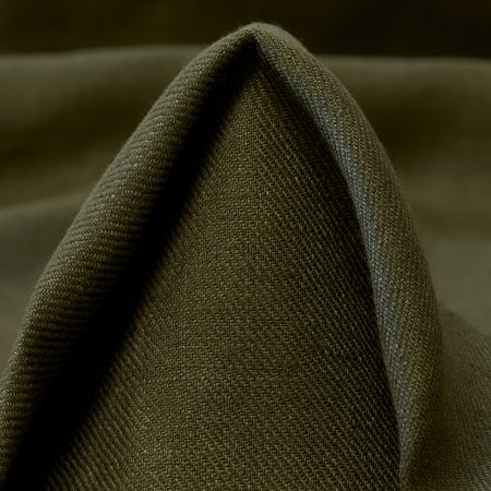 TWILL, LINEN, DUSTY OLIVE