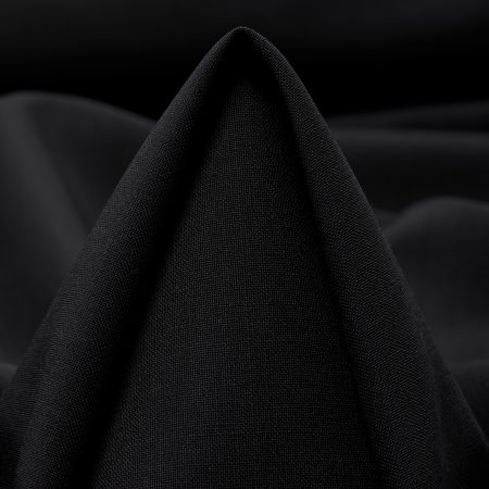 COOL WOOL, VIRGIN WOOL, RAVEN BLACK