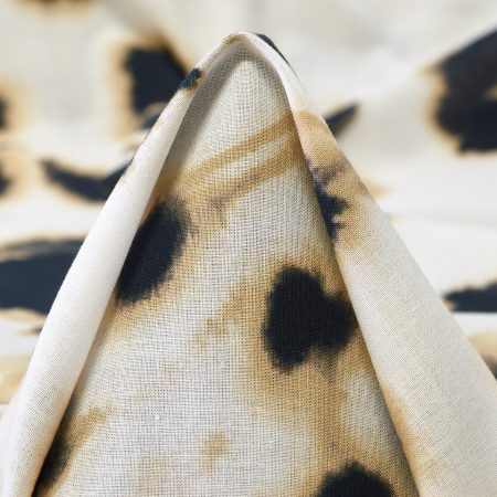 BATISTE, COTTON, PRINTED, SNOW WHITE&SAND DOLLAR