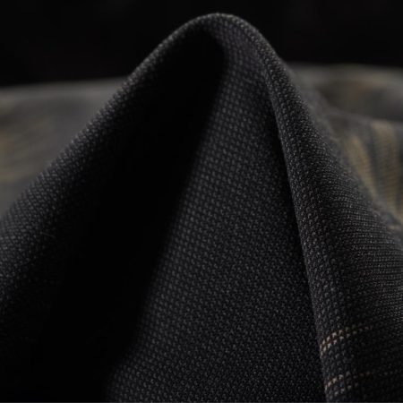 Viscose Blend, Printed, Black Ink&Cement