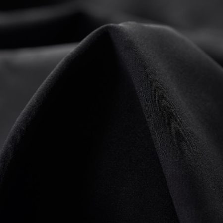 Techno Stretch, Floral, Printed, Jet Black