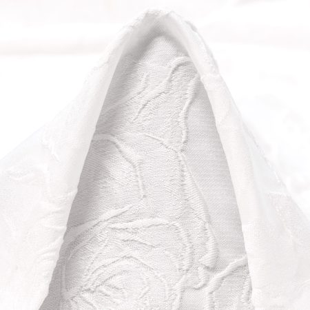 Jacquard, Floral, Snow White