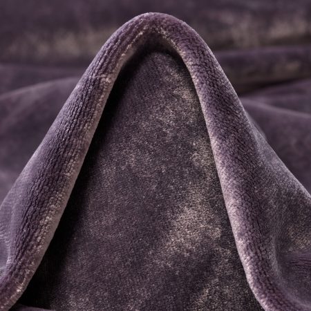Velvet, Viscose, Dusty Plum