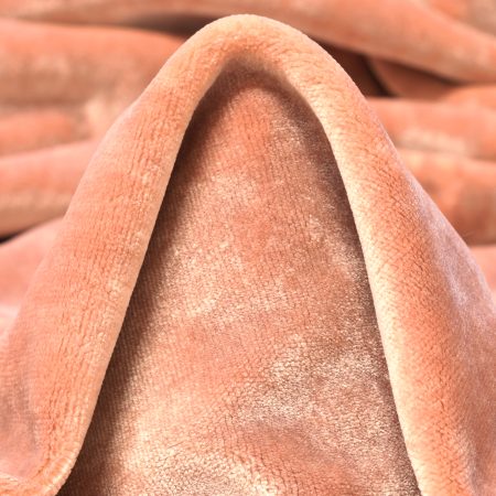 Velvet, Viscose, Blush
