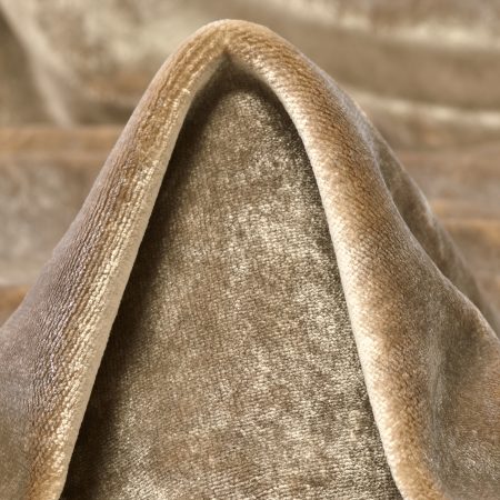 Velvet, Viscose, Warm Taupe