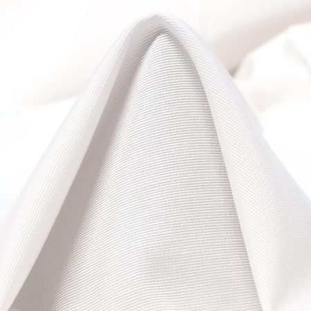 Ribs, Cotton, Elastic, Brilliant White