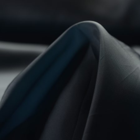 Cupro, Lining, Blue Steel