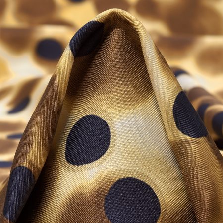 Silk, Twill, Dots, Maroon