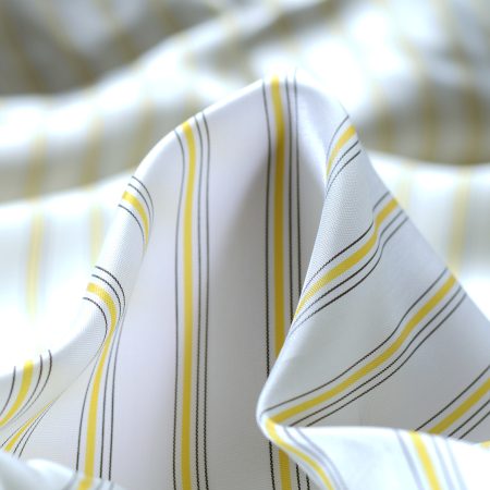 Cupro, Lining, Stripes, Sunflower