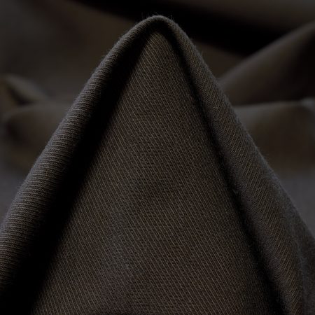 Twill, Cotton Blend, Dark Chocolate
