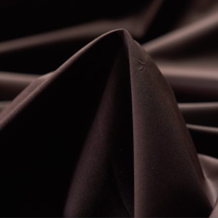 Poplin, Cotton, Coated, Cocoa Brown