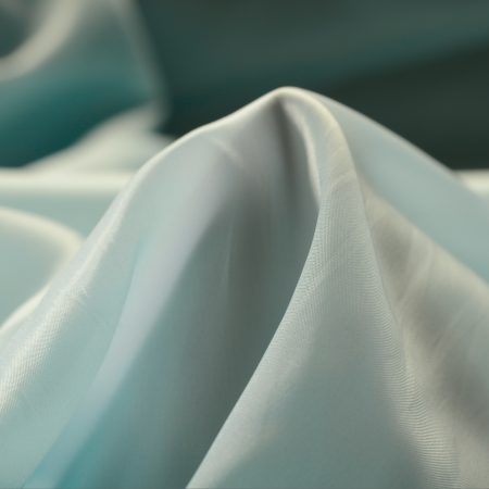 Cupro, Lining, Blue Glass