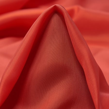 Cupro, Lining, Poppy Mandarin