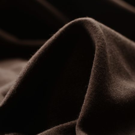 Jersey, Wool Blend, Chocolate