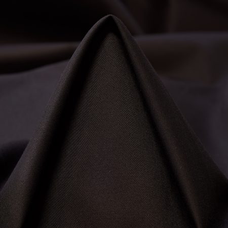 Satin, Cotton Elastic, Chocolate