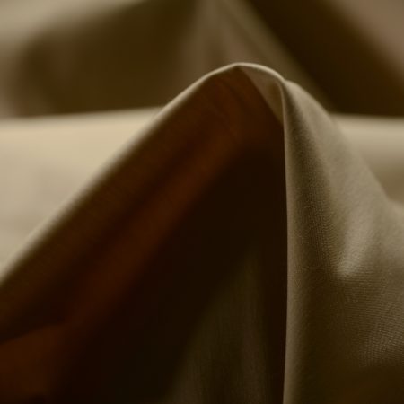 Poplin, Cotton, Elastic, Safari