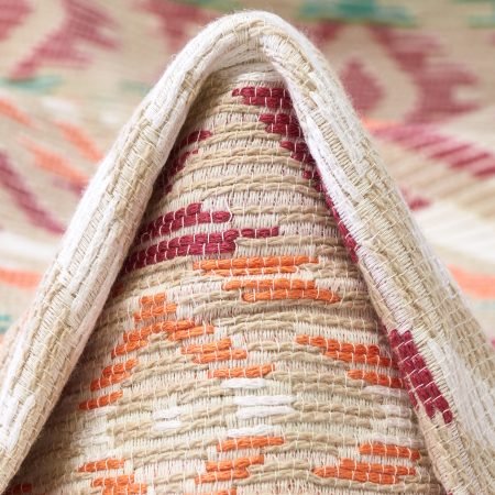 Cotton, Ethno, Brown Rice&Dusty Orange