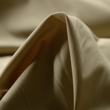 Poplin, Cotton, Elastic, Creme Brûlée