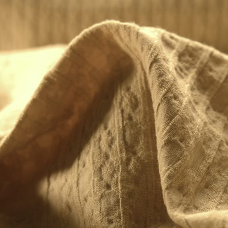 Jacquard, Cotton Elastic, Tone on Tone, Almond