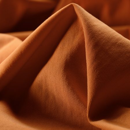 Gabardine, Lyocell Cotton, Elastic, Mandarin Orange