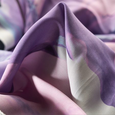 Viscose, Elastic, Printed, Viola&Skywriting