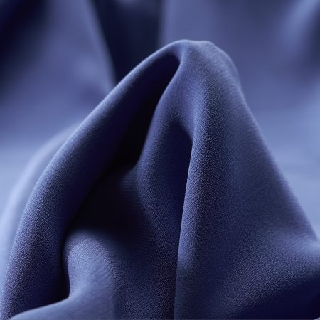 Crêpe, Triacetate, Baja Blue