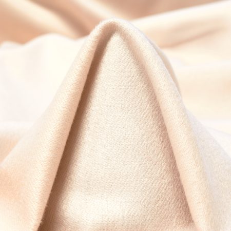 Twill, Pure Cashmere, Bone White