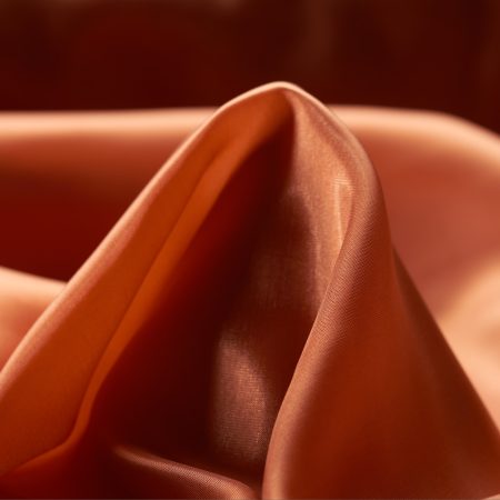 Cupro, Lining, Burnt Orange
